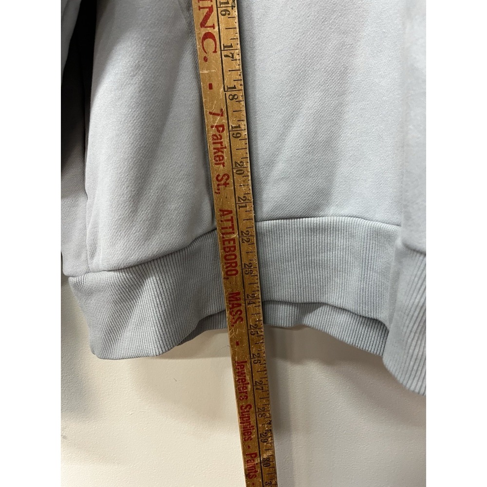Vuori Restore Half Zip Hoodie Blue Gray Athleisure Women's Size Large - Picture 4 of 7